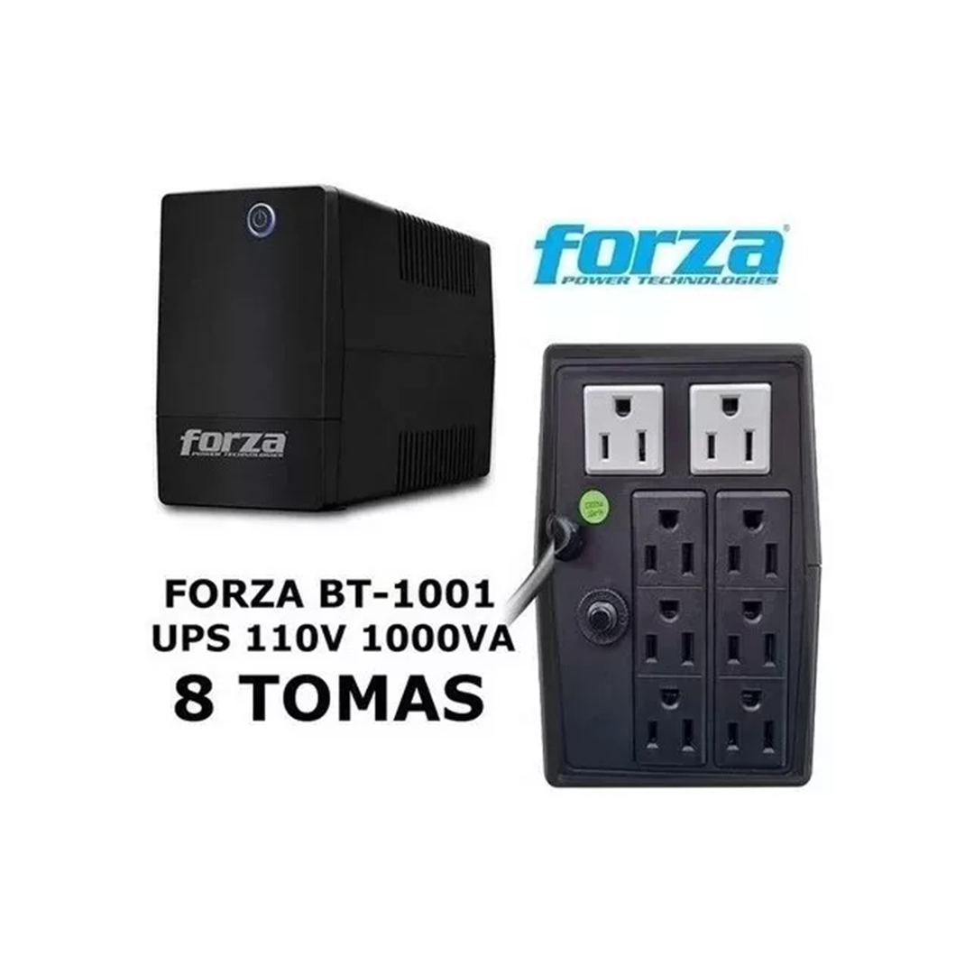 UPS FORZA 1000VA BT 1001 8 TOMAS Andino Tecnología