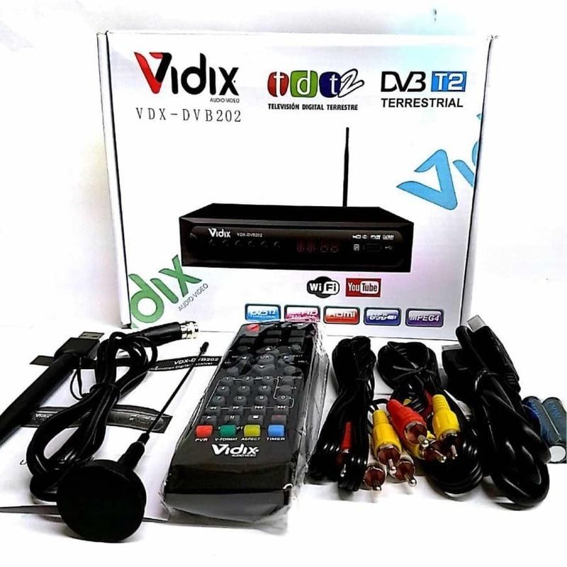 DECODIFICADOR TDT VIDIX DVB 202 - Andino Tecnología