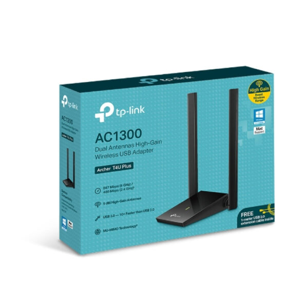 T.RED TP LINK USB INALAM T4U AC 1300 PLUS