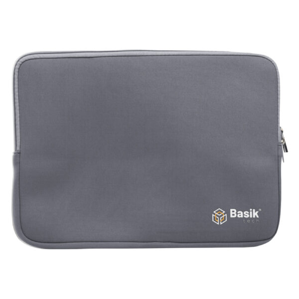 FUNDA CIERRE BASIK TECH GRIS