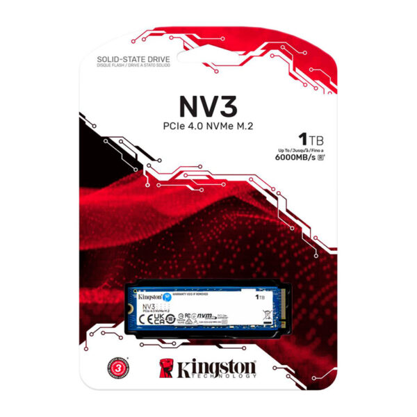 DISCO SSD KINGSTON M2 PCIE 1TB SNV3S