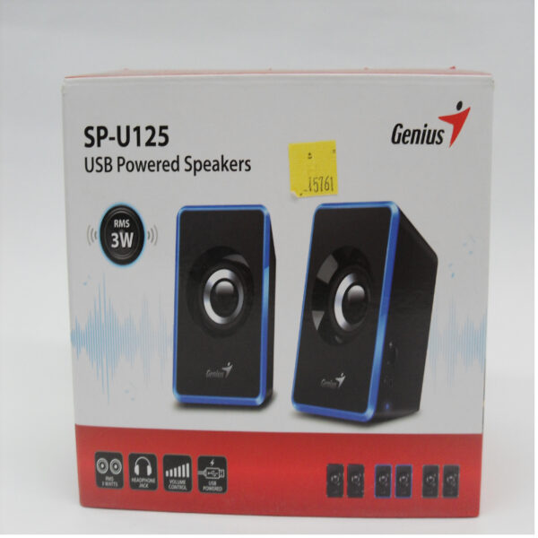 PARLANTES GENIUS SP U125 AZUL