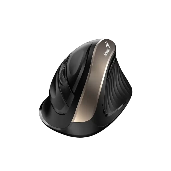 MOUSE GENIUS ERGO 8250S INALAMBRICO VERTICAL DORADO