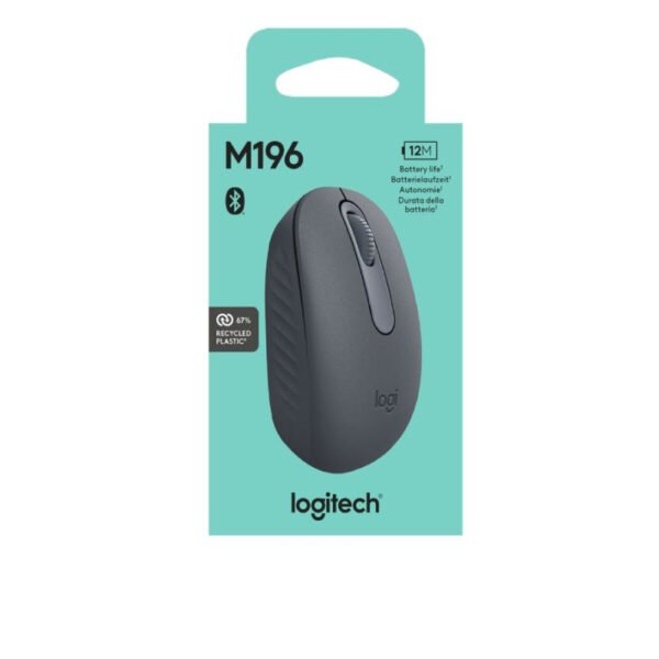 MOUSE LOGITECH M196 BLUETOOTH GRAPHITE