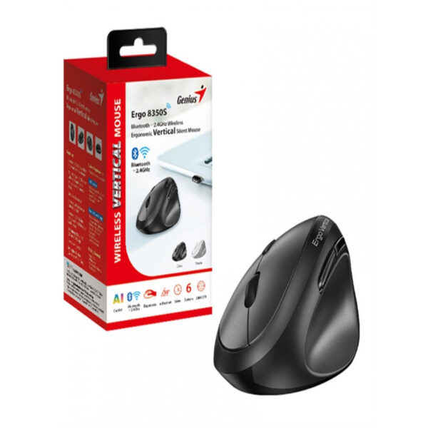 MOUSE GENIUS ERGO 8350S DUAL VERTICAL BLUETOOTH