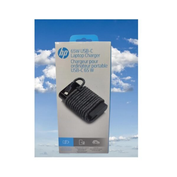 CARGADOR PORT HP 65W TIPO C ORIGINAL