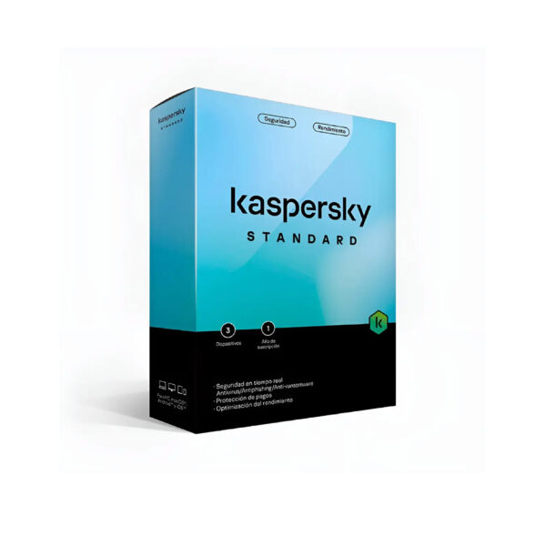 ANTIVIRUS KASPERSKY STANDARD 1 NUEVO USUARIO - 1 AÑO