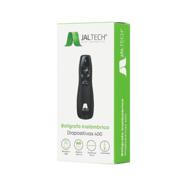 PRESENTADOR JALTECH BOLIGRAFO INALAMBRICO 400 R