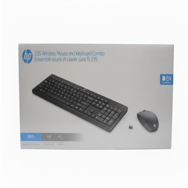 TECLADO Y MOUSE HP 235 INALAMBRICO INGLES