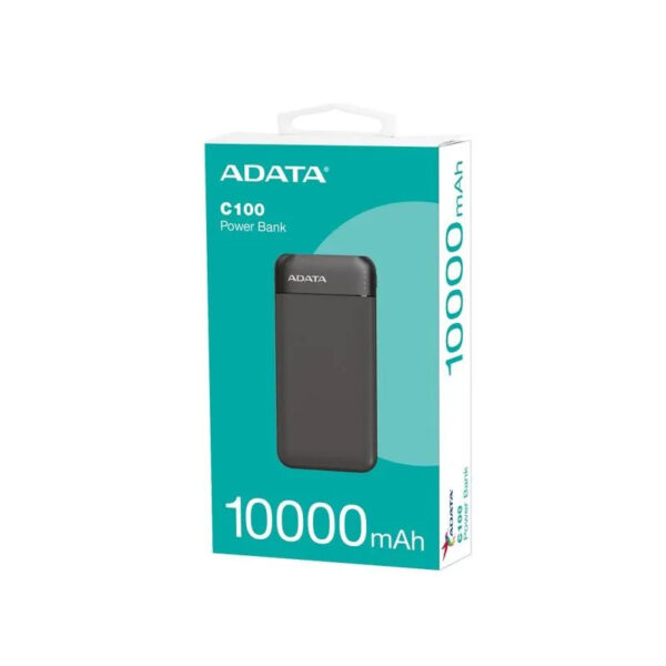 POWERBANK ADATA C100 10000 MAH NEGRA