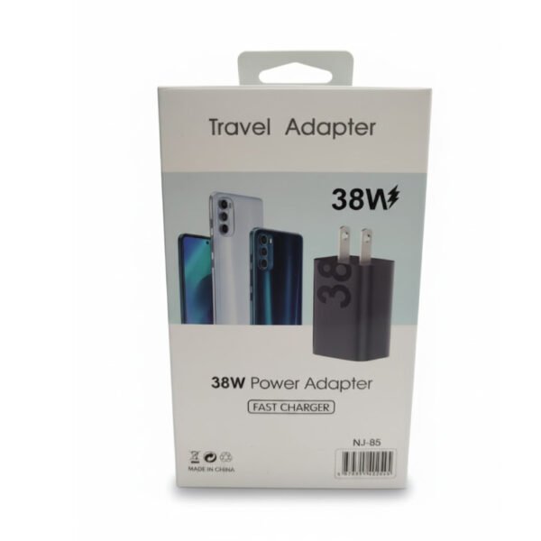 CARGADOR CELULAR GENERICO 38 W USB C + CBL