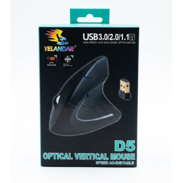 MOUSE EZI VERTICAL INALAMBRICO 3 EN 1